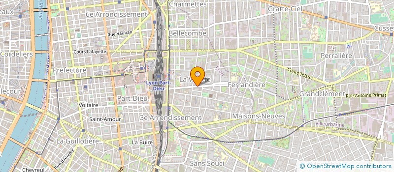 localisation de l'entreprise ASSOCIATION ASIAN DREAMERS  LYON