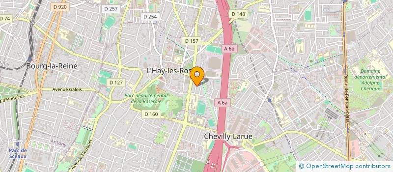 localisation de l'entreprise ASSOCIATION ASPECTS  L'HAY-LES-ROSES