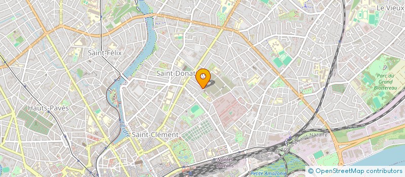 localisation de l'entreprise ASSOCIATION ASPROS  NANTES