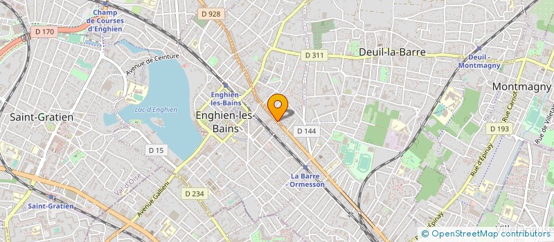 localisation de l'entreprise ASSOCIATION ASSAP GOLFE BLEU  DEUIL LA BARRE