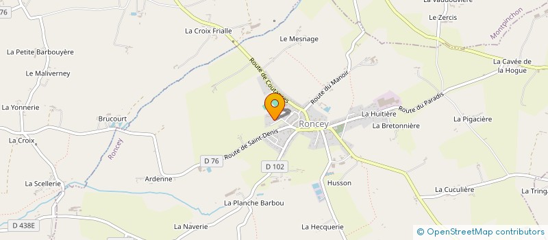 localisation de l'entreprise ASSOCIATION ASSD  SAINT-DENIS-LE-VETU