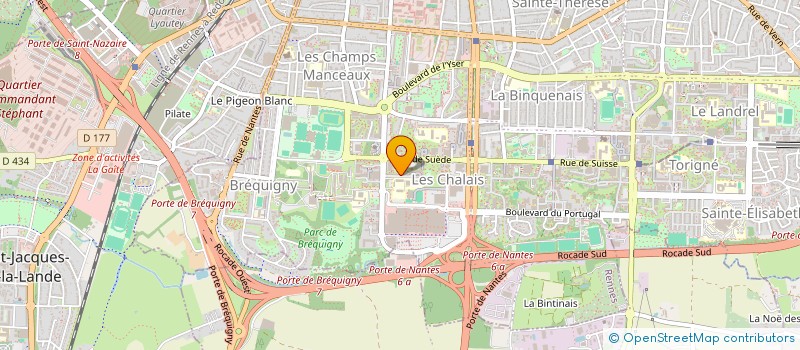 localisation de l'entreprise ASSOCIATION ASSIDIBOU  RENNES