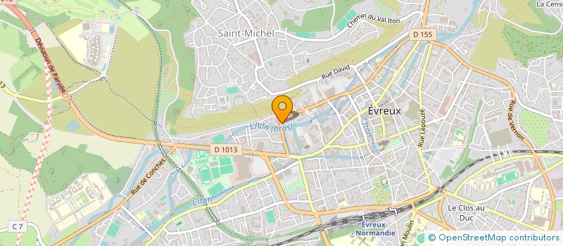 localisation de l'entreprise ASSOCIATION ASSISTANCE CONSEILS ET ORGANISATION ARTISTIQUE  EVREUX