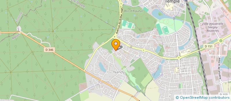 localisation de l'entreprise ASSOCIATION ASSISTANTES MATERNELLES DE NANDY  NANDY