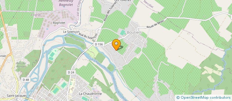 localisation de l'entreprise ASSOCIATION ASSOMNIAK à BOUTIERS-SAINT-TROJAN