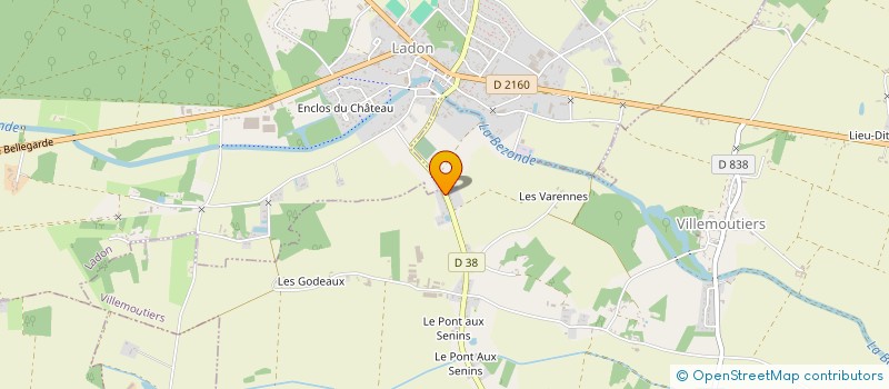 localisation de l'entreprise ASSOCIATION ASTHME & ALLERGIES 45 à VILLEMOUTIERS