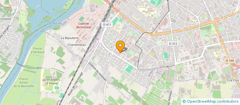 localisation de l'entreprise ASSOCIATION ASTRONOMIQUE D ANJOU à ANGERS