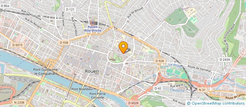 localisation de l'entreprise ASSOCIATION ATELIER ARLEQUIN à ROUEN