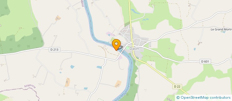 localisation de l'entreprise ASSOCIATION ATELIER TRI YANN  MENIL