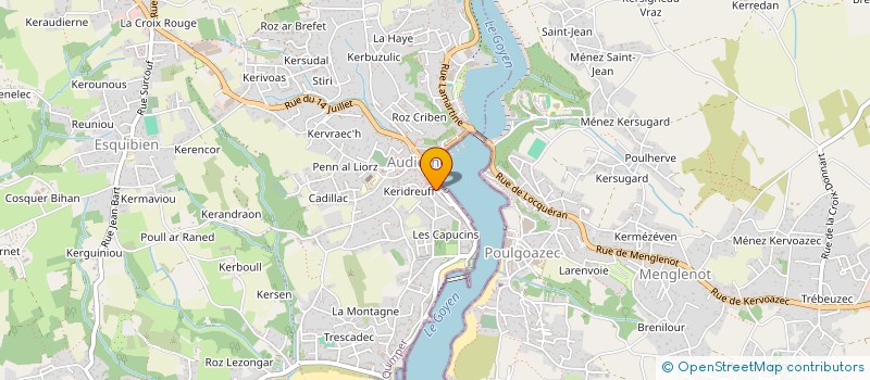 localisation de l'entreprise ASSOCIATION ATELIERTER à AUDIERNE