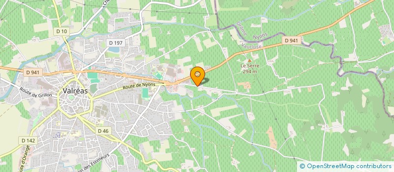localisation de l'entreprise ASSOCIATION ATHLETIC CLUB DE L ENCLAVE DES PAPES à VALREAS