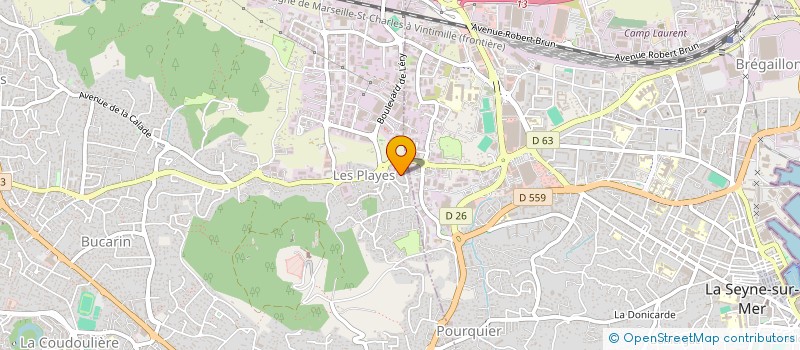 localisation de l'entreprise ASSOCIATION ATITUD à SIX-FOURS-LES-PLAGES