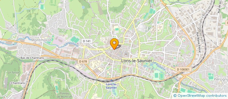 localisation de l'entreprise ASSOCIATION ATKA à LONS-LE-SAUNIER
