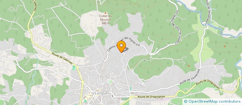 localisation de l'entreprise ASSOCIATION ATOUBOIS à LORGUES