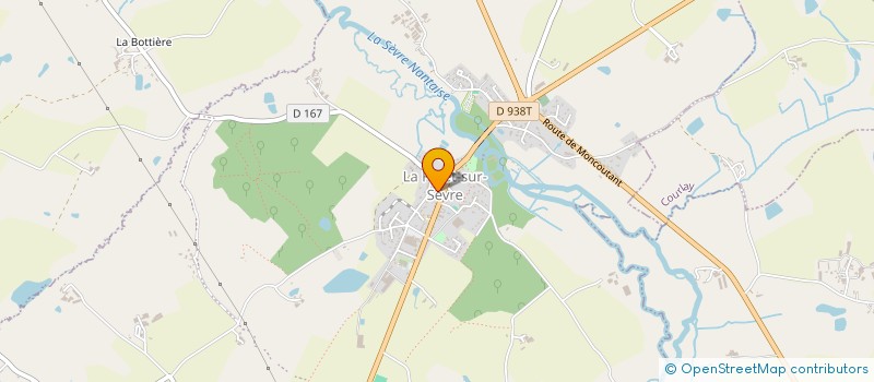 localisation de l'entreprise ASSOCIATION ATOUT'AGE à LA FORET-SUR-SEVRE