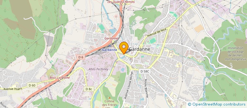 localisation de l'entreprise ASSOCIATION ATOUT CHOEURS GARDANNE à GARDANNE