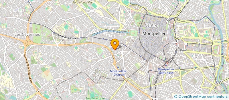 localisation de l'entreprise ASSOCIATION ATOUT CLOWNS à MONTPELLIER