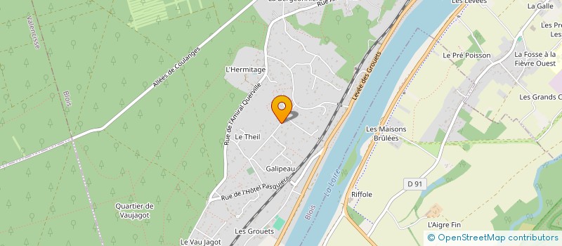 localisation de l'entreprise ASSOCIATION ATSU 41  BLOIS