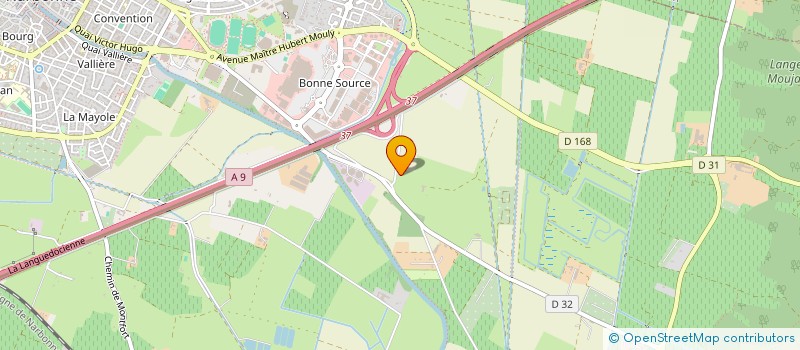 localisation de l'entreprise ASSOCIATION ATTELAGE ANIMATION AUDOISE  NARBONNE