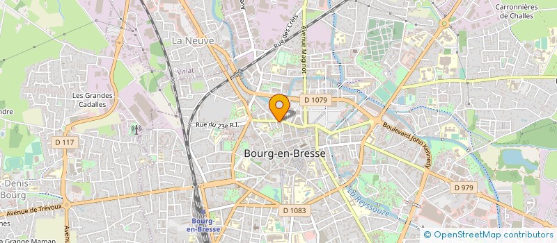 localisation de l'entreprise ASSOCIATION AU BON ACCUEIL à BOURG-EN-BRESSE