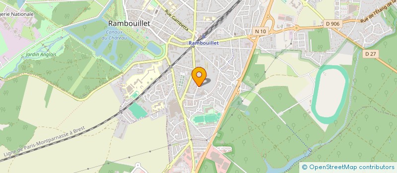localisation de l'entreprise ASSOCIATION AU COEUR DE L ETRE à RAMBOUILLET