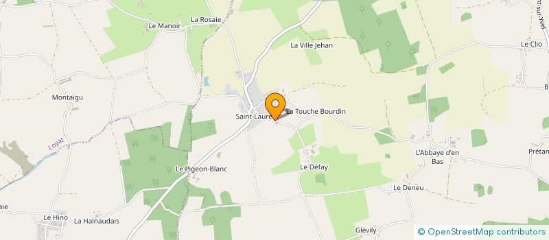 localisation de l'entreprise ASSOCIATION AU COEUR DES SABOTS  CAMPENEAC