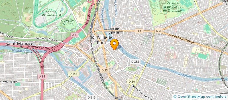 localisation de l'entreprise ASSOCIATION AU FIL DES ECRITS à JOINVILLE-LE-PONT
