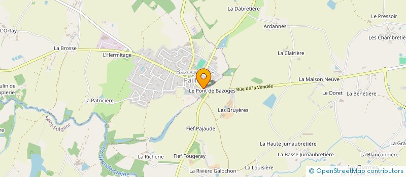 localisation de l'entreprise ASSOCIATION AU PAYS DE LULU à CHANVERRIE