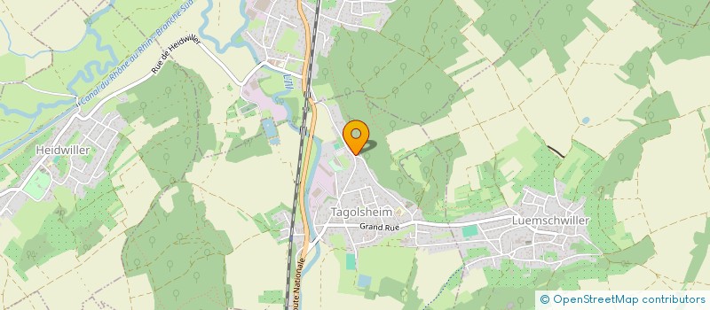 localisation de l'entreprise ASSOCIATION AU RENDEZ VOUS DES GALOPINS  SPECHBACH