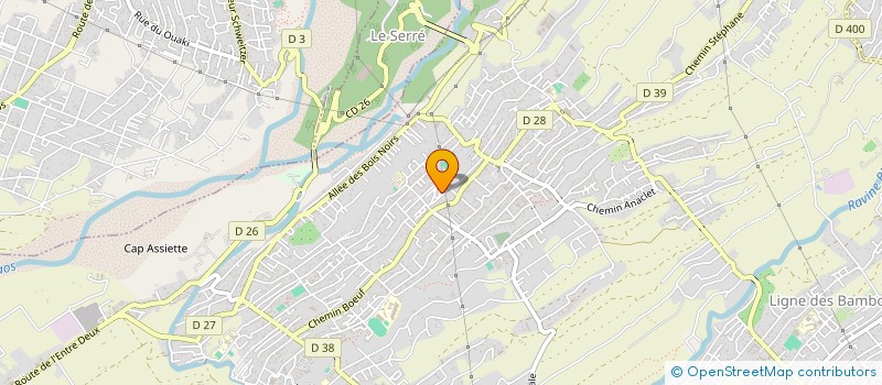 localisation de l'entreprise ASSOCIATION AUDE à SAINT-PIERRE