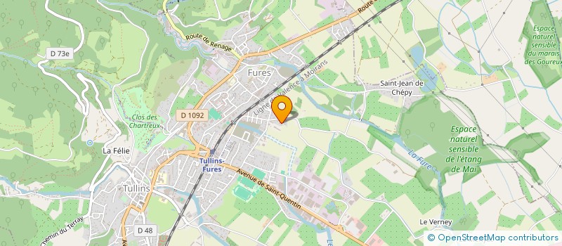 localisation de l'entreprise ASSOCIATION AUDIOVISUELLE  TULLINS