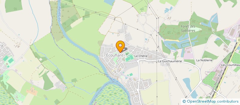 localisation de l'entreprise ASSOCIATION AUDREY  ECOUFLANT