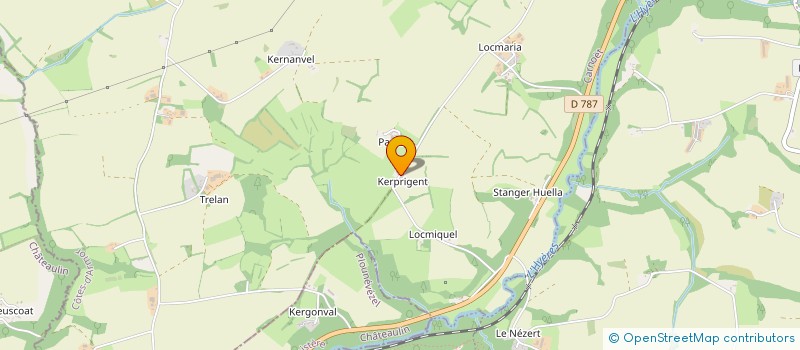 localisation de l'entreprise ASSOCIATION AUFFRET R ET  CARNOET