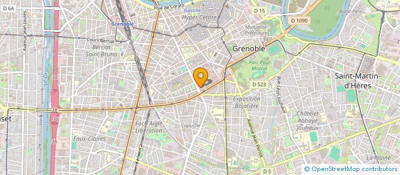 localisation de l'entreprise ASSOCIATION AUGURE à GRENOBLE