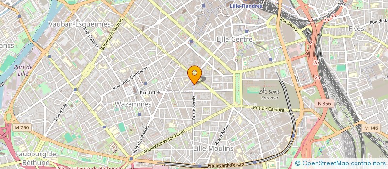 localisation de l'entreprise ASSOCIATION AUJOURD' HUI BURUNDI à LILLE