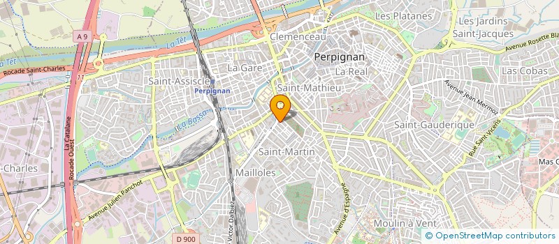 localisation de l'entreprise ASSOCIATION AULIRIANO à PERPIGNAN