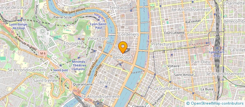 localisation de l'entreprise ASSOCIATION AURA-BFC  LYON