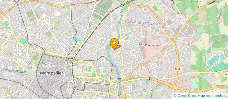 localisation de l'entreprise ASSOCIATION AURELIA à MONTPELLIER