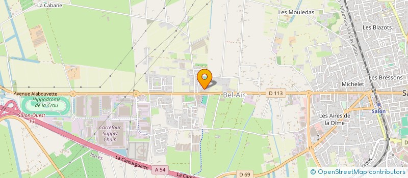 localisation de l'entreprise ASSOCIATION AURINE  SALON-DE-PROVENCE