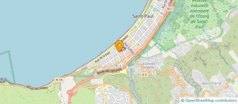 localisation de l'entreprise ASSOCIATION AUSTRALE D'AIDE AUX ACCIDENTES DE LA VIE à SAINT-PAUL