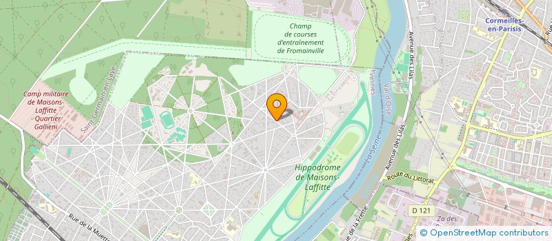 localisation de l'entreprise ASSOCIATION AUTANT VIVRE EN MUSIQUE à MAISONS-LAFFITTE