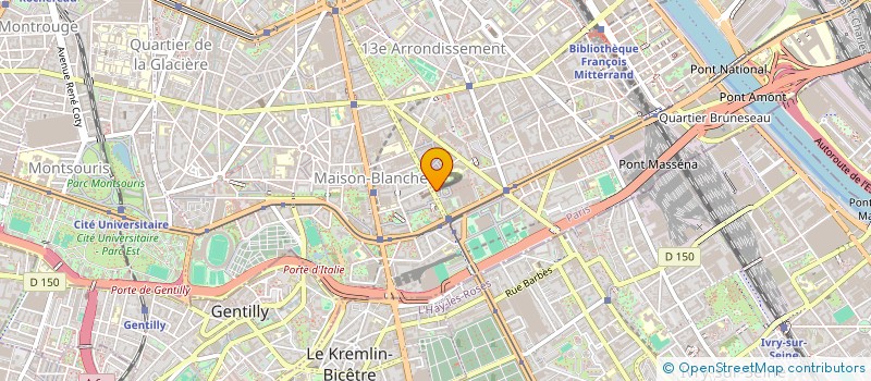 localisation de l'entreprise ASSOCIATION AUTHENTIC BLACK FEELING  PARIS