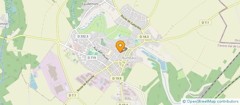 localisation de l'entreprise ASSOCIATION AUTISTES EN VILLE - AAEV à AUNEAU-BLEURY-SAINT-SYMPHORIEN