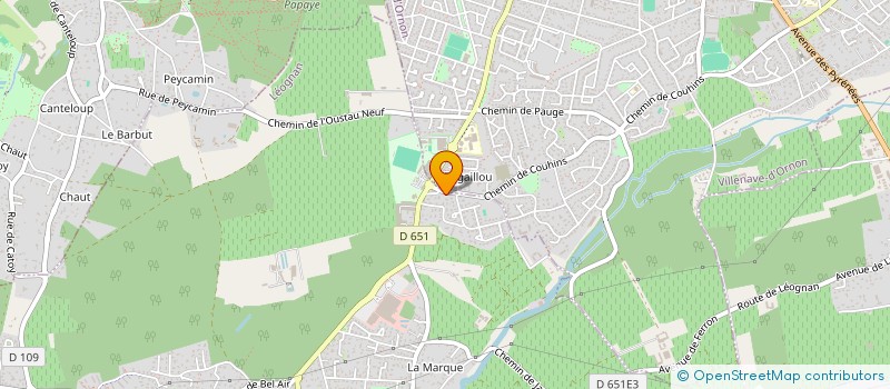 localisation de l'entreprise ASSOCIATION AUTONOME DES PARENTS D'ELEVES DE LEOGNAN - AAPE LEOGNAN à LEOGNAN