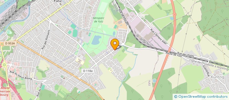 localisation de l'entreprise ASSOCIATION AUTONOME DES PARENTS D ELEVES DE YUTZ ET ENVIRONS  YUTZ