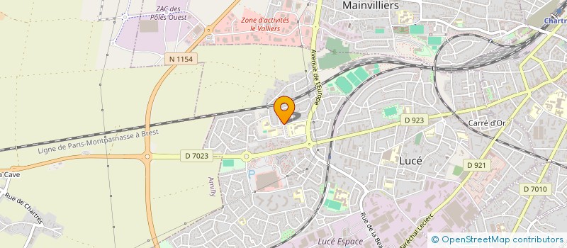 localisation de l'entreprise ASSOCIATION AUTONOME DES PARENTS D ELEVES DU GROUPE SCOLAIRE JEAN MACE à LUCE