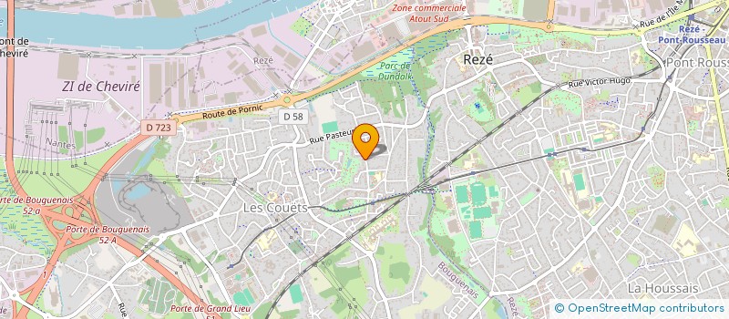 localisation de l'entreprise ASSOCIATION AUTONOME DES PARENTS D ELEVES UNAAPE DE BOUGUENAIS ET SES ENVIRONS à BOUGUENAIS