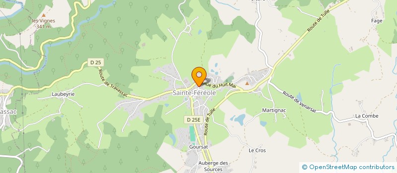 localisation de l'entreprise ASSOCIATION AUTONOMIE à SAINTE-FEREOLE