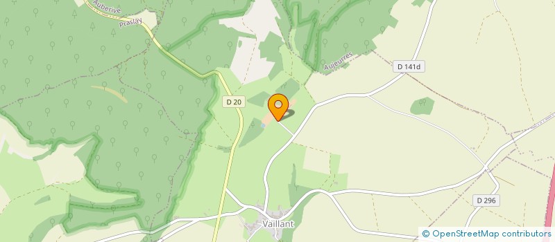 localisation de l'entreprise ASSOCIATION AUTOUR DE LA TERRE à VAILLANT