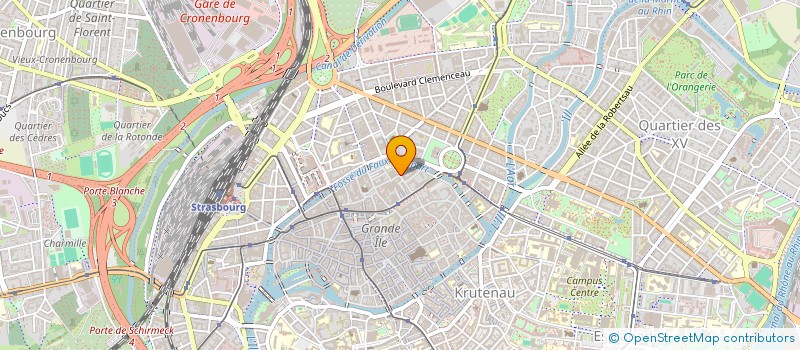 localisation de l'entreprise ASSOCIATION AUX RESTOS à STRASBOURG